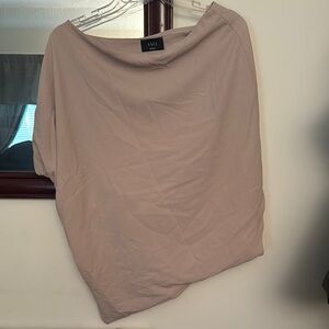 VICI Blush Pink nude Asymmetrical Top